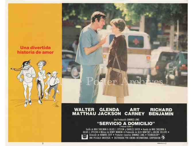 HOUSE CALLS, 1978, lobby card set, Walter Matthau, Art Carney, Richard Benjamin