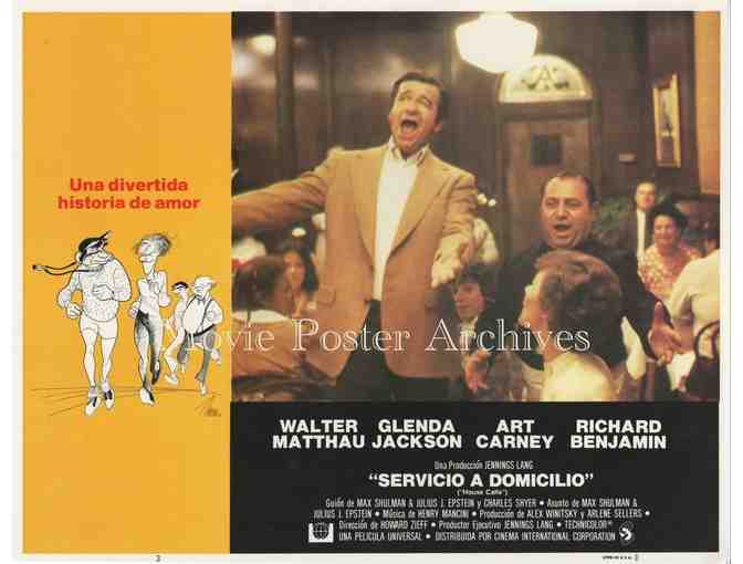 HOUSE CALLS, 1978, lobby card set, Walter Matthau, Art Carney, Richard Benjamin
