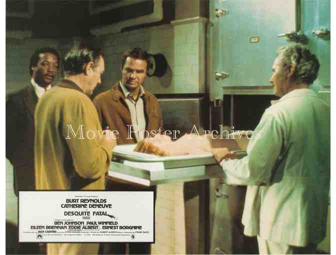 HUSTLE, 1975, lobby card set, Burt Reynolds, Catherine Deneuve, Ernest Borgnine