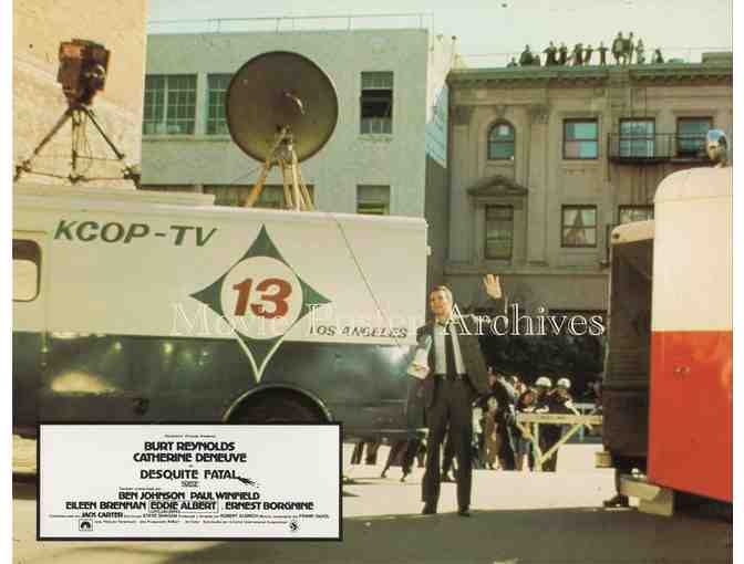 HUSTLE, 1975, lobby card set, Burt Reynolds, Catherine Deneuve, Ernest Borgnine