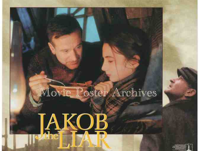 JAKOB THE LIAR, 1999, lobby card set, Robin Williams, Alan Arkin, Armin Mueller-Stahl.