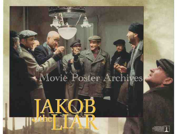 JAKOB THE LIAR, 1999, lobby card set, Robin Williams, Alan Arkin, Armin Mueller-Stahl.