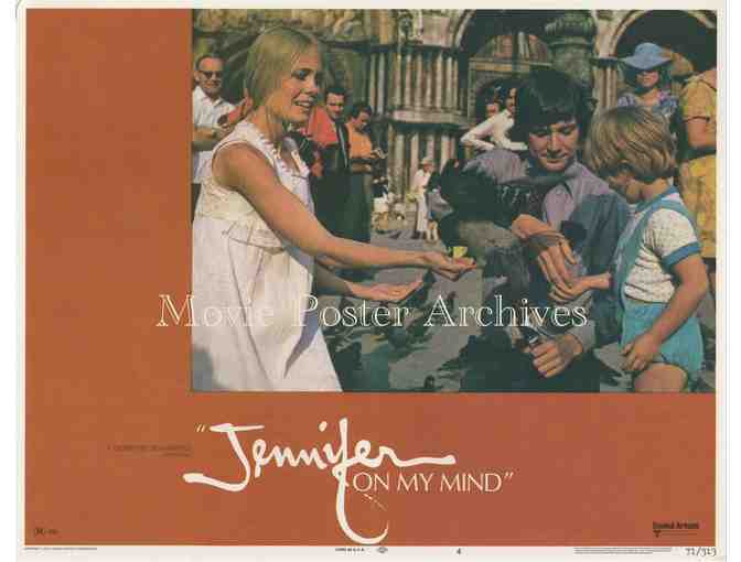 JENNIFER ON MY MIND, 1971, lobby card set, Michael Brandon, Robert De Niro, Lou Gilbert