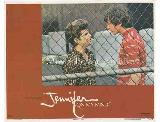 JENNIFER ON MY MIND, 1971, lobby card set, Michael Brandon, Robert De Niro, Lou Gilbert