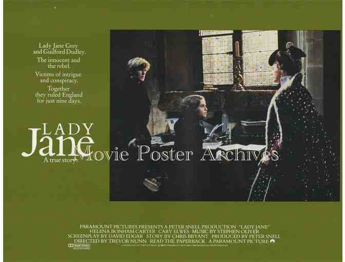 LADY JANE, 1986, lobby card set, Helena Bonham Carter, Cary Elwes, Patrick Stewart