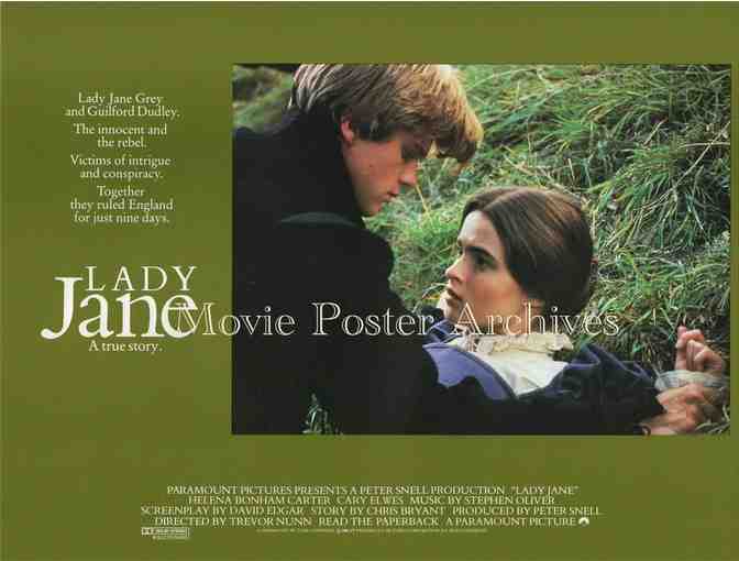 LADY JANE, 1986, lobby card set, Helena Bonham Carter, Cary Elwes, Patrick Stewart