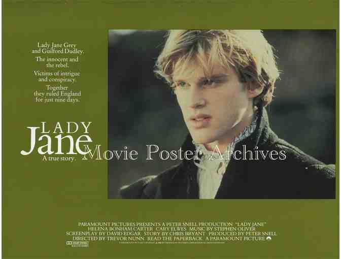 LADY JANE, 1986, lobby card set, Helena Bonham Carter, Cary Elwes, Patrick Stewart