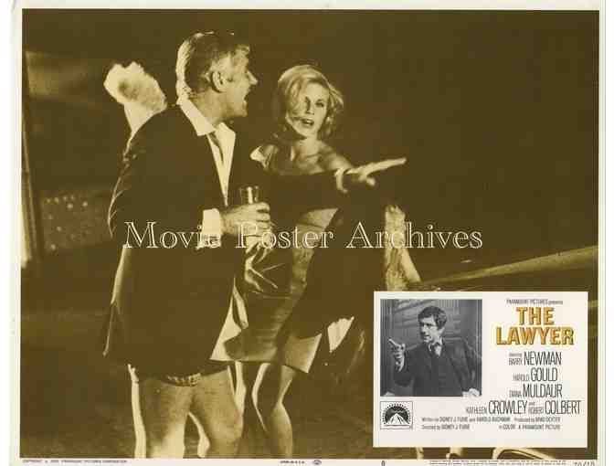LAWYER, 1970, lobby card set, Barry Newman, Diana Muldaur, Harold Gould, Robert Colbert.