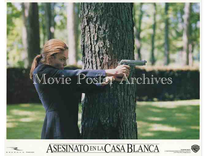 MURDER AT 1600, 1997, lobby card set. Wesley Snipes, Alan Alda, Ronny Cox, Dennis Miller.