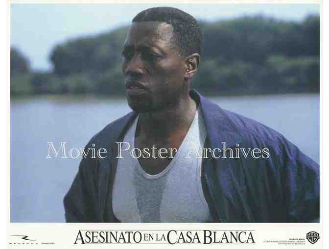 MURDER AT 1600, 1997, lobby card set. Wesley Snipes, Alan Alda, Ronny Cox, Dennis Miller.