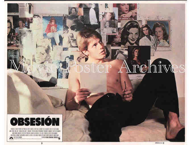 FAN, 1981, lobby card set, Lauren Bacall, James Garner, Michael Biehn