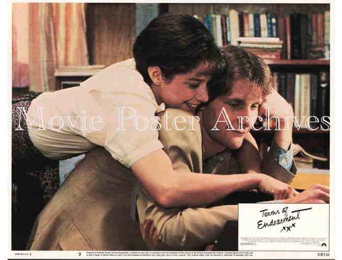 TERMS OF ENDEARMENT, 1983, lobby card set, Jack Nicholson, Shirley MacLaine