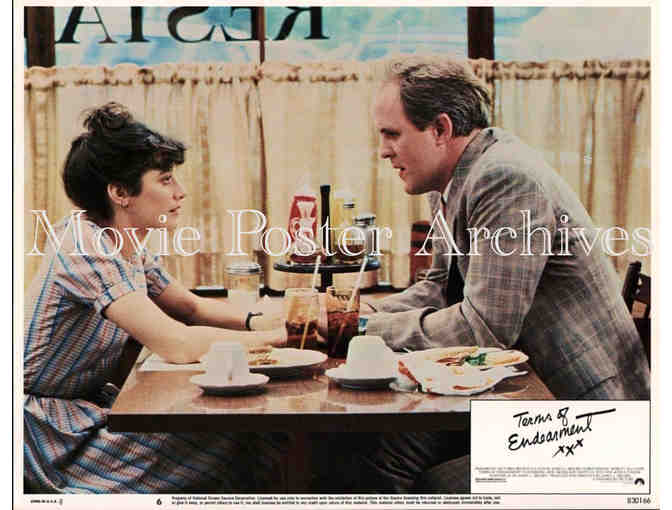 TERMS OF ENDEARMENT, 1983, lobby card set, Jack Nicholson, Shirley MacLaine