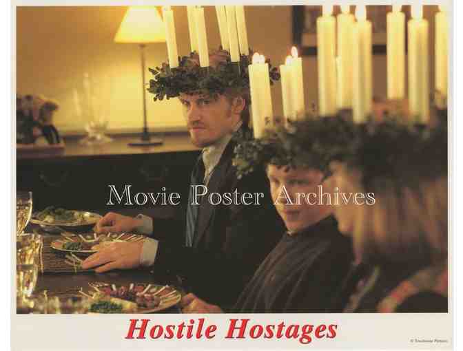 HOSTILE HOSTAGES, 1994, lobby card set, Kevin Spacey, Denis Leary, Judy Davis