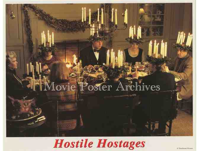 HOSTILE HOSTAGES, 1994, lobby card set, Kevin Spacey, Denis Leary, Judy Davis