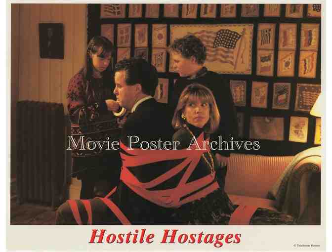 HOSTILE HOSTAGES, 1994, lobby card set, Kevin Spacey, Denis Leary, Judy Davis