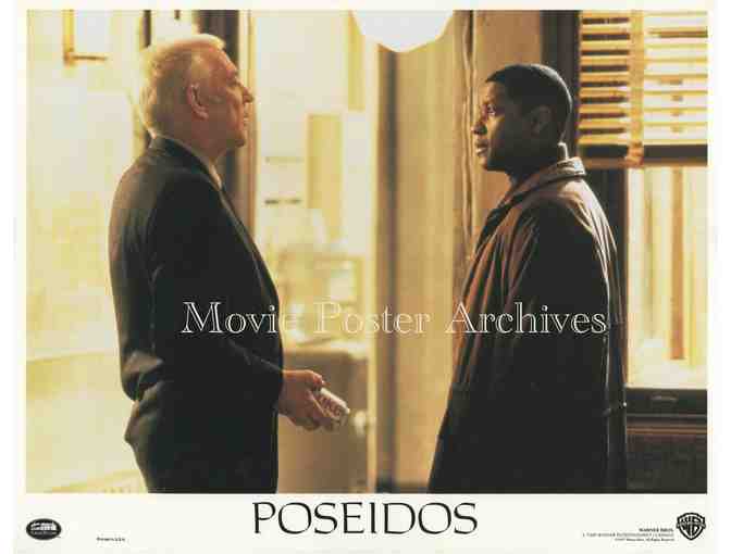 FALLEN, 1998, lobby card set, Denzel Washington, John Goodman, Donald Sutherland.