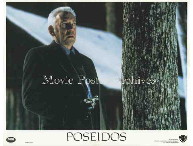FALLEN, 1998, lobby card set, Denzel Washington, John Goodman, Donald Sutherland.