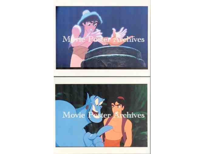 ALADDIN, 1992, color photographs, Walt Disney animated feature