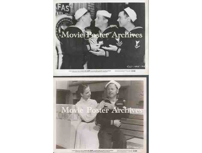ALL ASHORE, 1952, movie stills, Mickey Rooney, Peggy Ryan