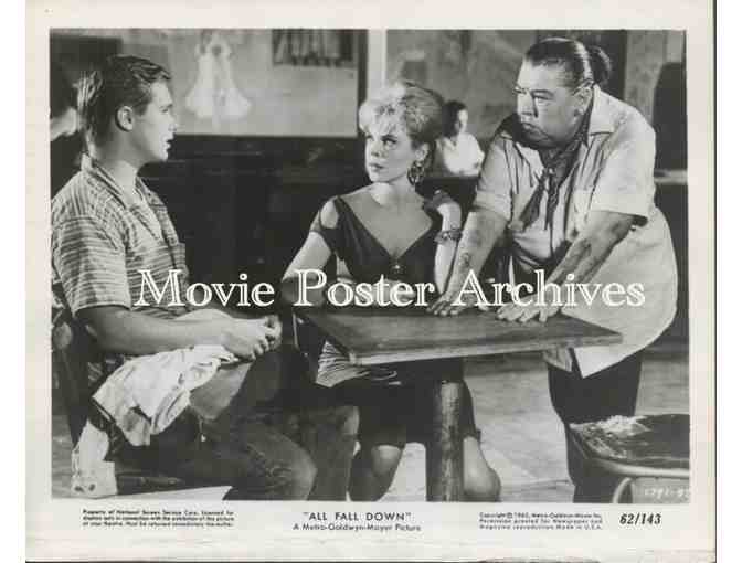 ALL FALL DOWN, 1962, movie stills, Warren Beatty, Eva Marie Saint