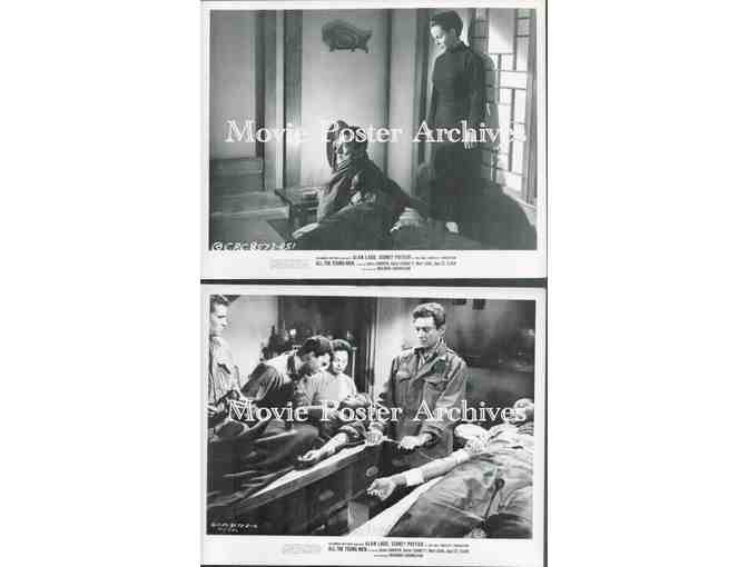 ALL THE YOUNG MEN, 1960, movie stills, Alan Ladd, Sidney Poitier