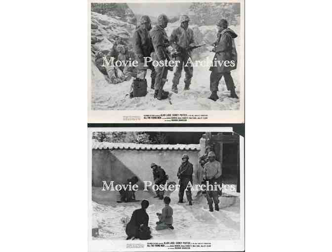 ALL THE YOUNG MEN, 1960, movie stills, Alan Ladd, Sidney Poitier