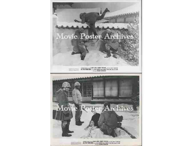 ALL THE YOUNG MEN, 1960, movie stills, Alan Ladd, Sidney Poitier