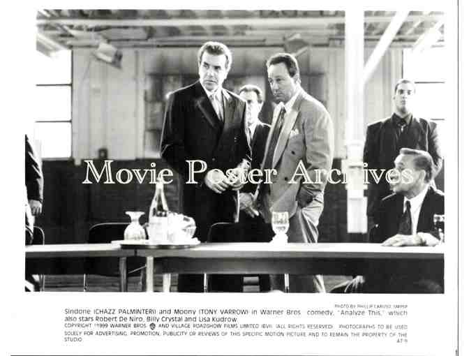 ANALYZE THIS, 1999, movie stills, Robert De Niro, Billy Crystal