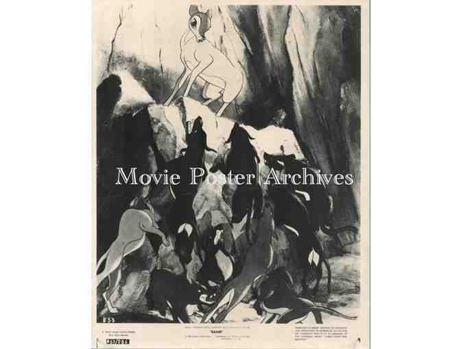 BAMBI, 1942, movie stills, Walt Disney animated feature