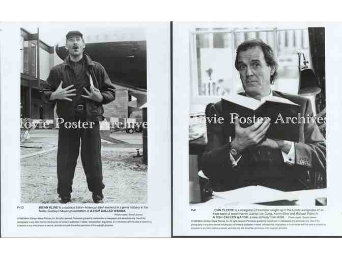 FISH CALLED WANDA, 1988, movie stills, Jamie Lee Curtis, John Cleese