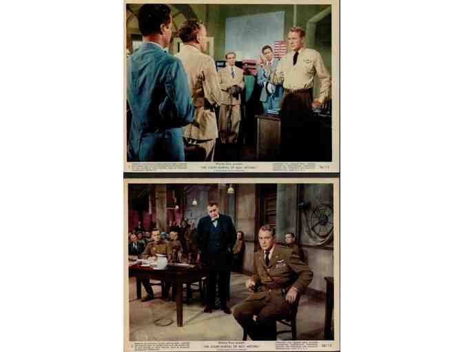 COURT-MARTIAL OF BILLY MITCHELL, 1956, mini lobby card set, Gary Cooper