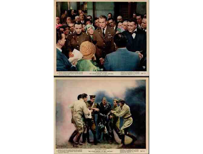 COURT-MARTIAL OF BILLY MITCHELL, 1956, mini lobby card set, Gary Cooper
