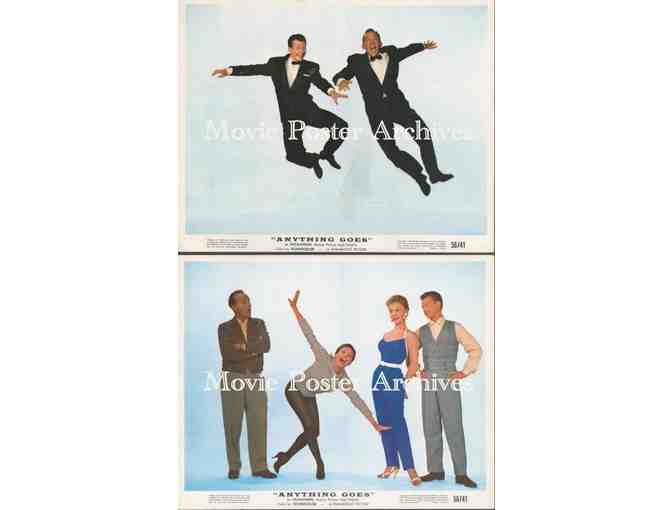 ANYTHING GOES, 1956, mini lobby card set, Bing Crosby, Donald Oconnor