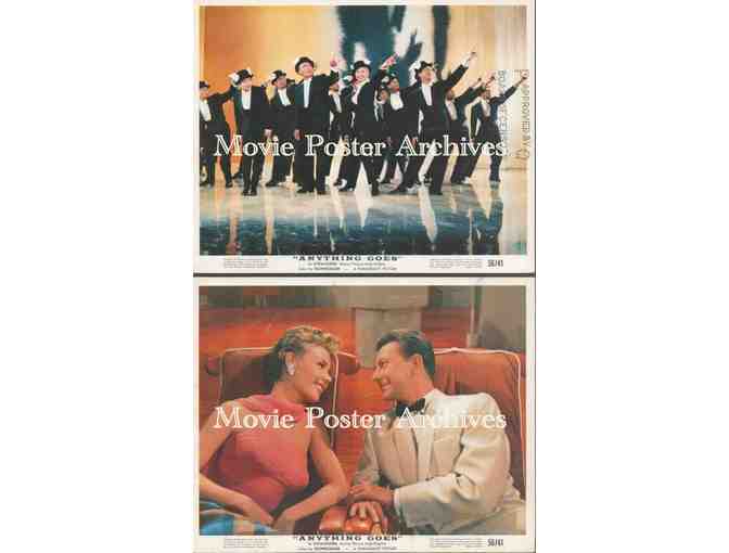 ANYTHING GOES, 1956, mini lobby card set, Bing Crosby, Donald Oconnor