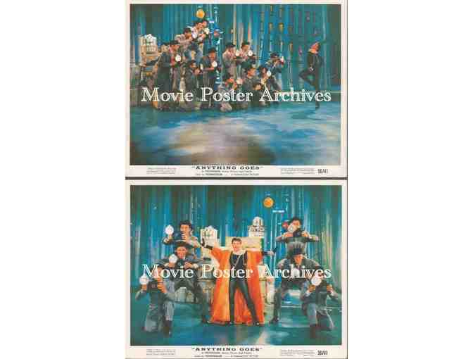 ANYTHING GOES, 1956, mini lobby card set, Bing Crosby, Donald Oconnor