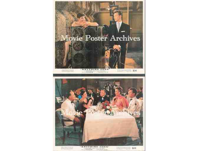 ANYTHING GOES, 1956, mini lobby card set, Bing Crosby, Donald Oconnor