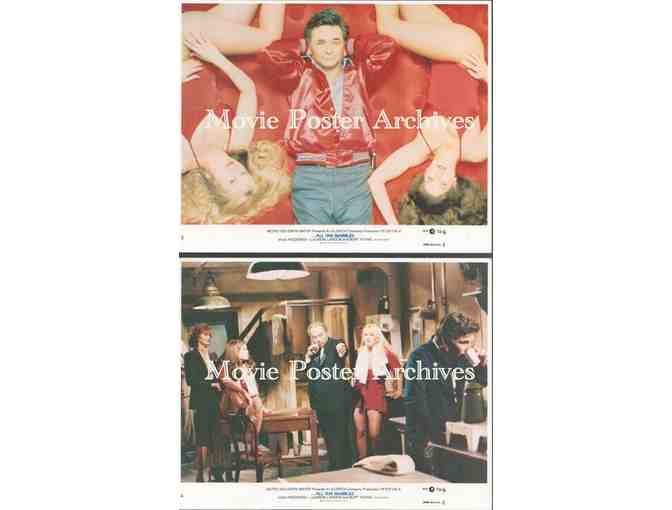 ALL THE MARBLES, 1982, mini lobby card set, Peter Falk, Burt Young