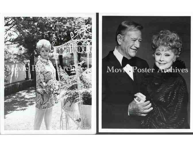 LUCILLE BALL, group of classic celebrity portraits, stills or photos