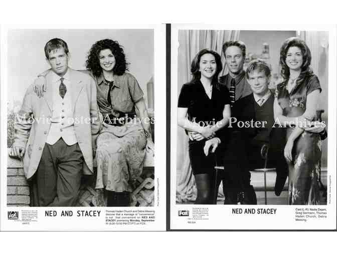 NED AND STACEY, tv stills, Thomas Haden Church, Debra Messing