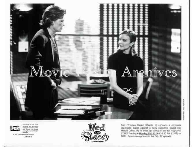 NED AND STACEY, tv stills, Thomas Haden Church, Debra Messing