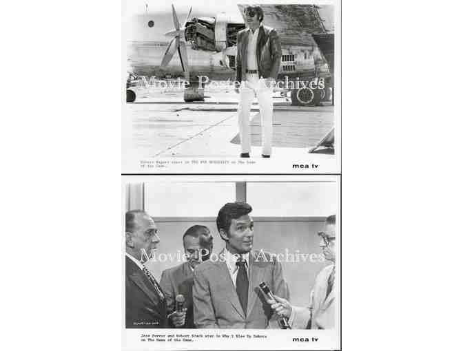 NAME OF THE GAME, tv stills, Robert Stack, Gene Barry