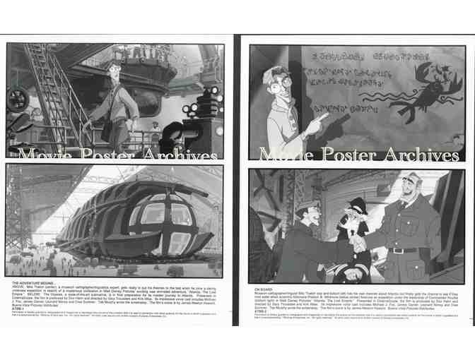 ATLANTIS THE LOST EMPIRE, 2001, movie stills, Walt Disney animated feature