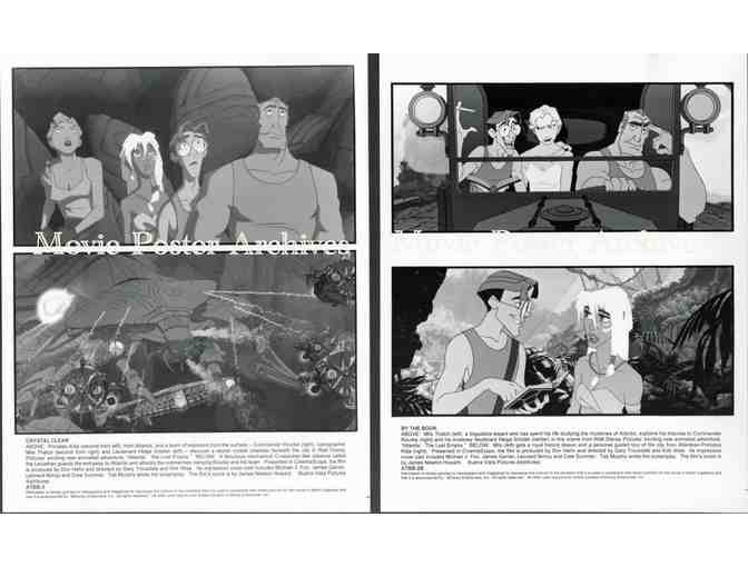 ATLANTIS THE LOST EMPIRE, 2001, movie stills, Walt Disney animated feature