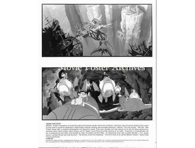 ATLANTIS THE LOST EMPIRE, 2001, movie stills, Walt Disney animated feature