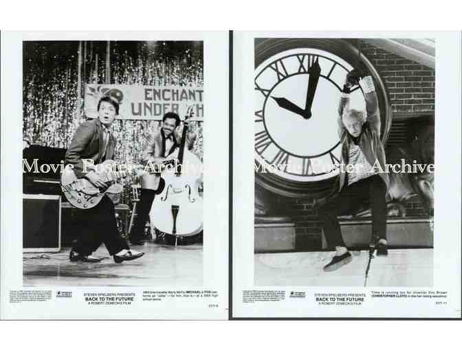 BACK TO THE FUTURE, 1985, movie stills, Michael J. Fox, Christopher Lloyd