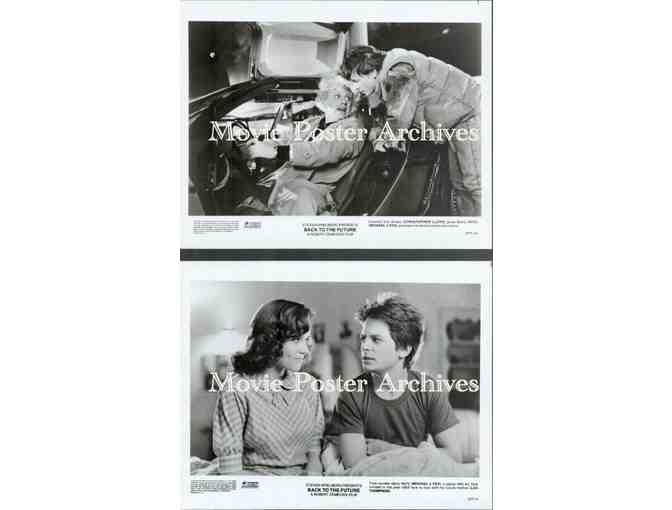 BACK TO THE FUTURE, 1985, movie stills, Michael J. Fox, Christopher Lloyd