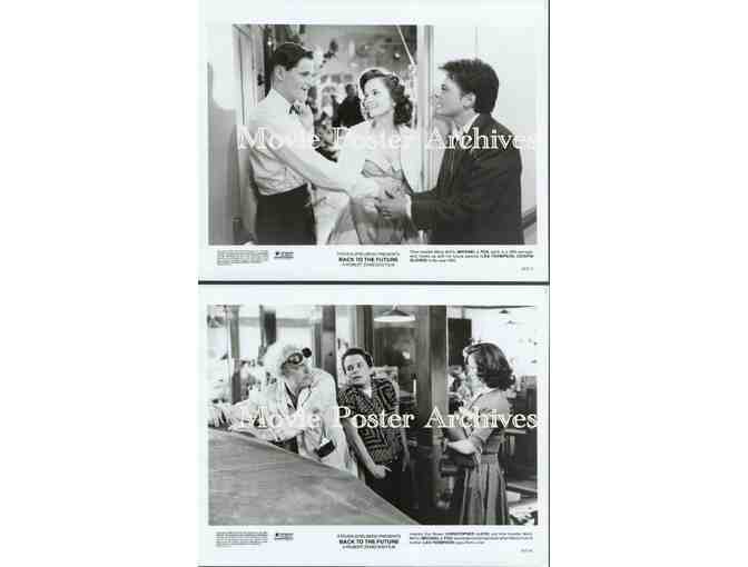 BACK TO THE FUTURE, 1985, movie stills, Michael J. Fox, Christopher Lloyd
