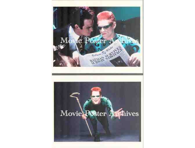 BATMAN FOREVER, 1995, color photos, GROUP B, Val Kilmer, Jim Carrey