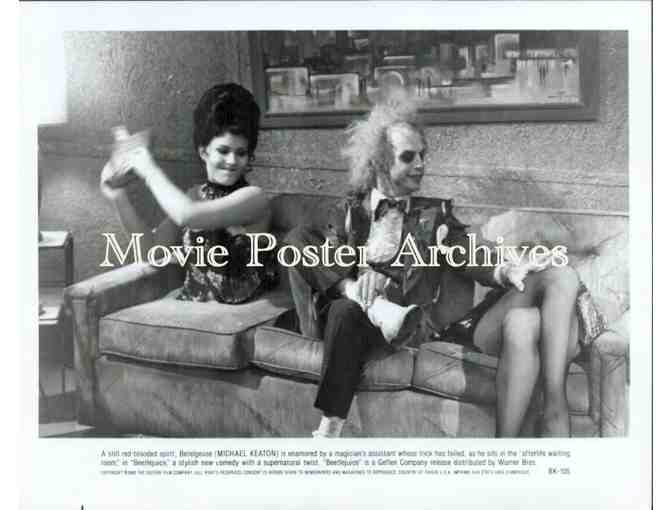 BEETLEJUICE, 1988, movie stills and color photographs, Michael Keaton